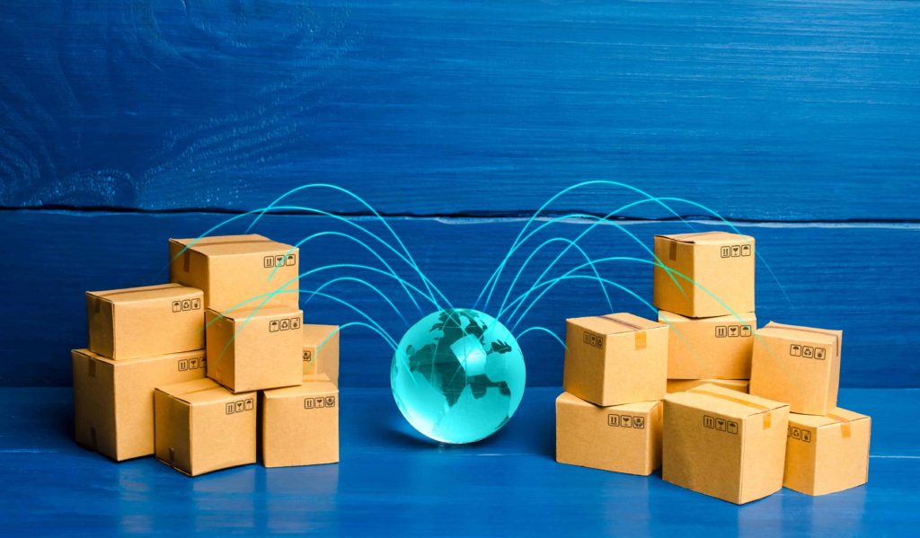 Distribución de paquetes en el mundo - marketing logístico